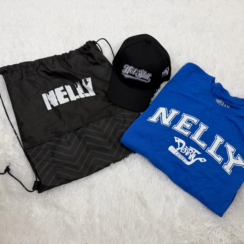 New Nelly MoShine VIP Bundle - Hats, Tees, Drawstring tote+ More! - Picture 2 of 10